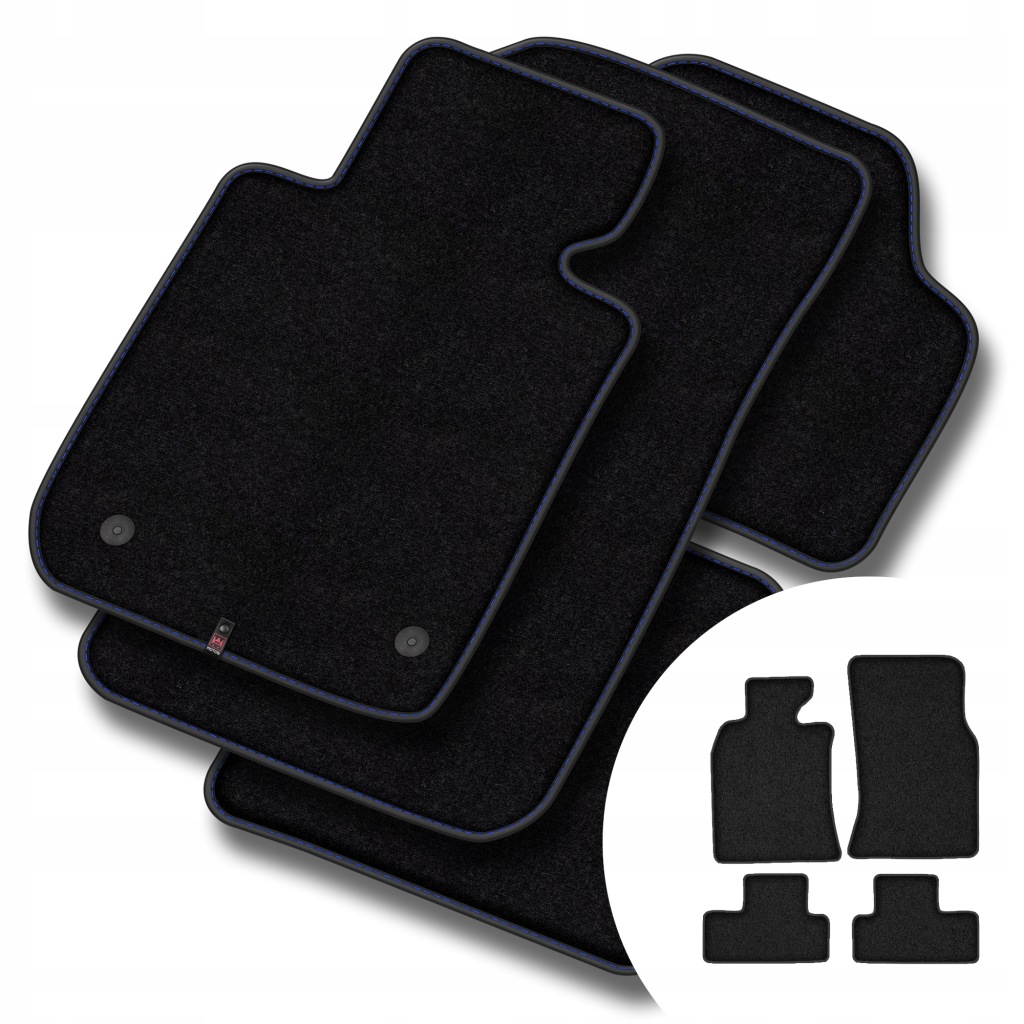 Velurové koberce Premium pro Mini Cooper 2001-2014