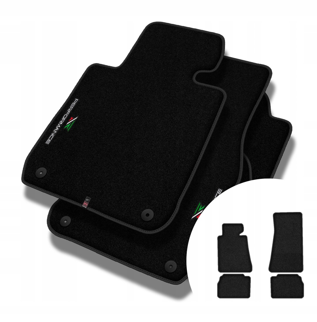 Velurové koberce Performance Premium pro Bmw řady 5 E34 1988-1994