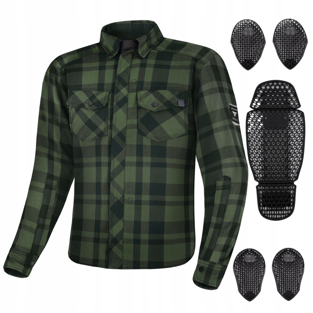 Zdjęcie okazji: Koszula Shima Renegade Men 2 Green zielony Gratisy