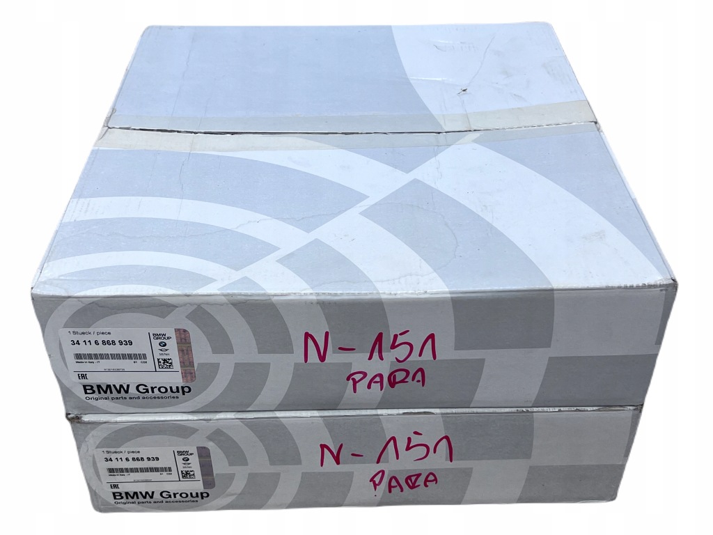 Bmw X5 F15 X6 F16 tarcze hamulcowe przód 6868939 — OE 34116868939