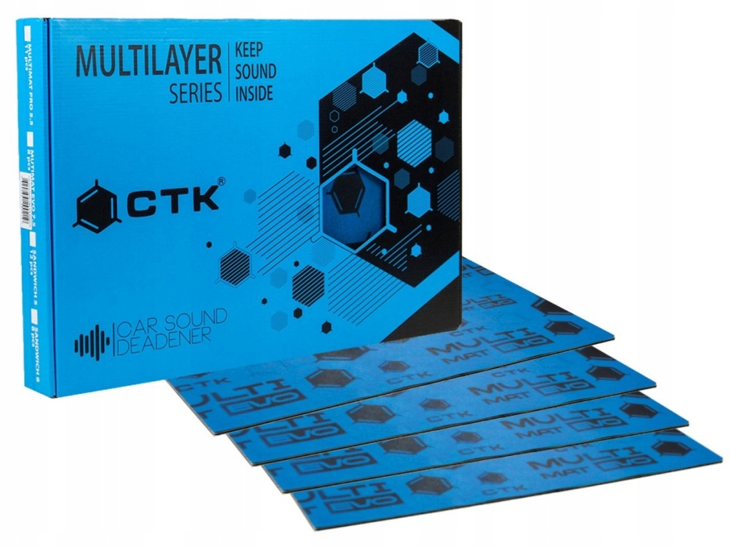 Ctk Multimat Evo 7.5 Box tlumící podložka 1,5 m2