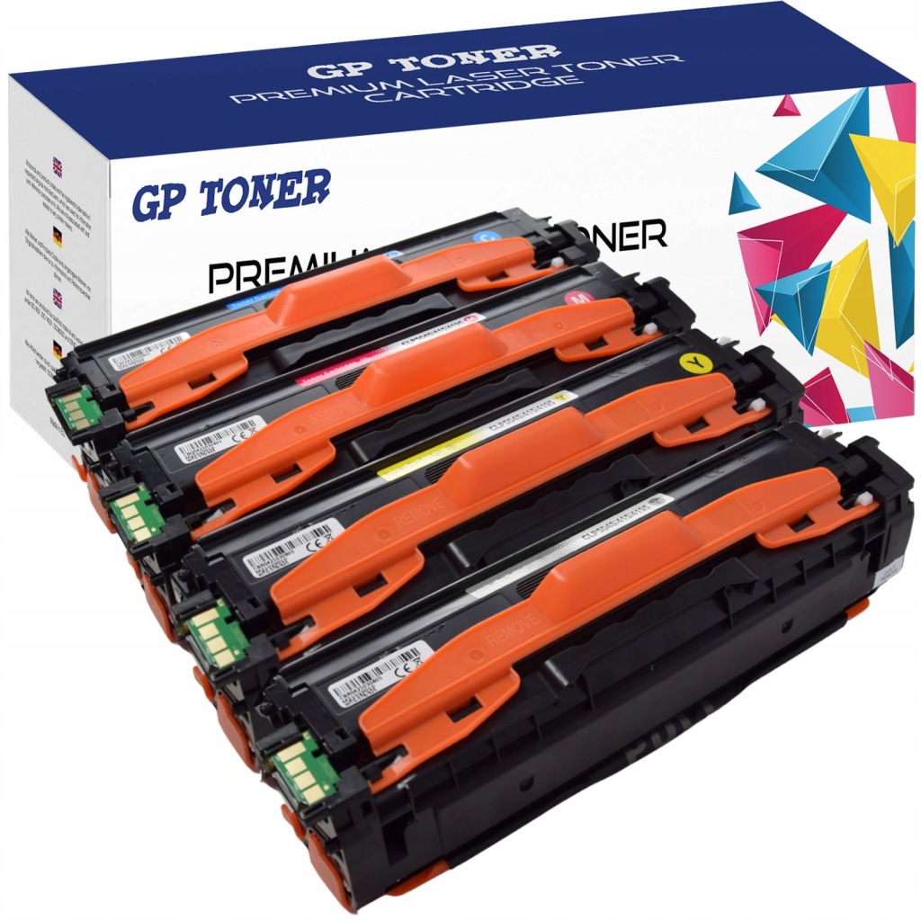 4x Toner pro Samsung CLT-Y504S CLX-4100 CLP-410 CLX-4195 CLP-415 Series Cmyk