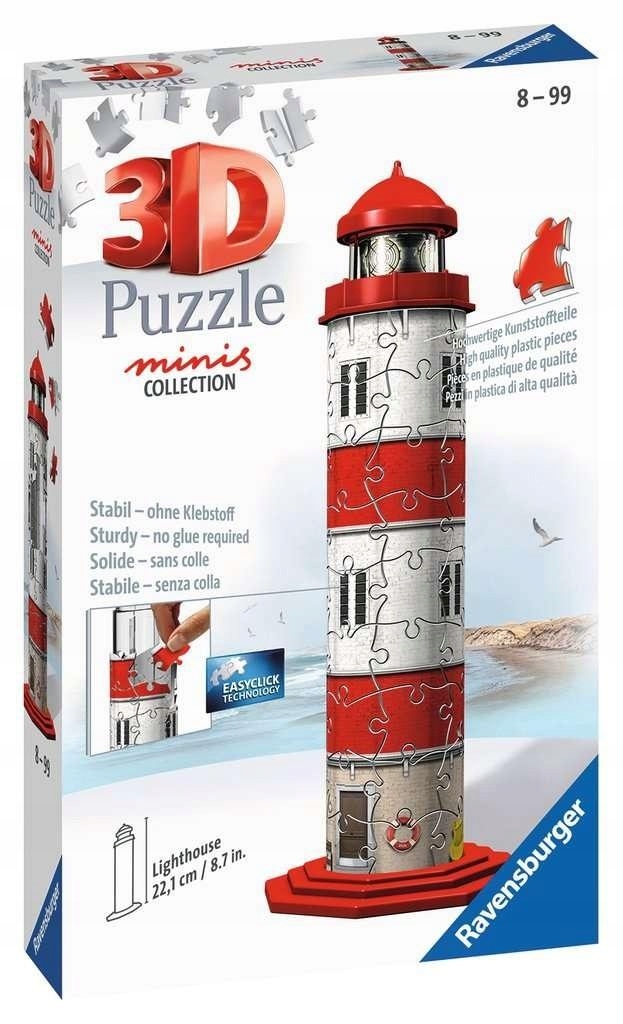 Puzzle Sběratelské pro stavbu, Maják pro děti, procvičuje paměť