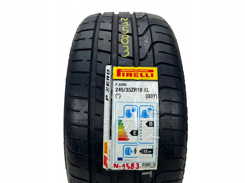 1x Opona letnia Pirelli P Zero 245/35ZR19 93Y XL * Nowa Lato — zdjęcie 8