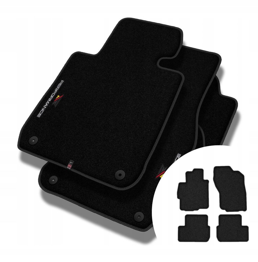 Velurové koberce Performance pro Mitsubishi Lancer VIII 2007-2017