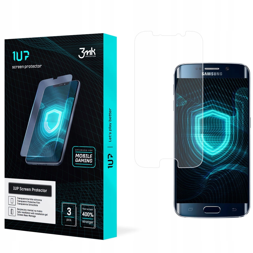 Fólie 3MK pro Samsung Galaxy S6 Edge 3 ks
