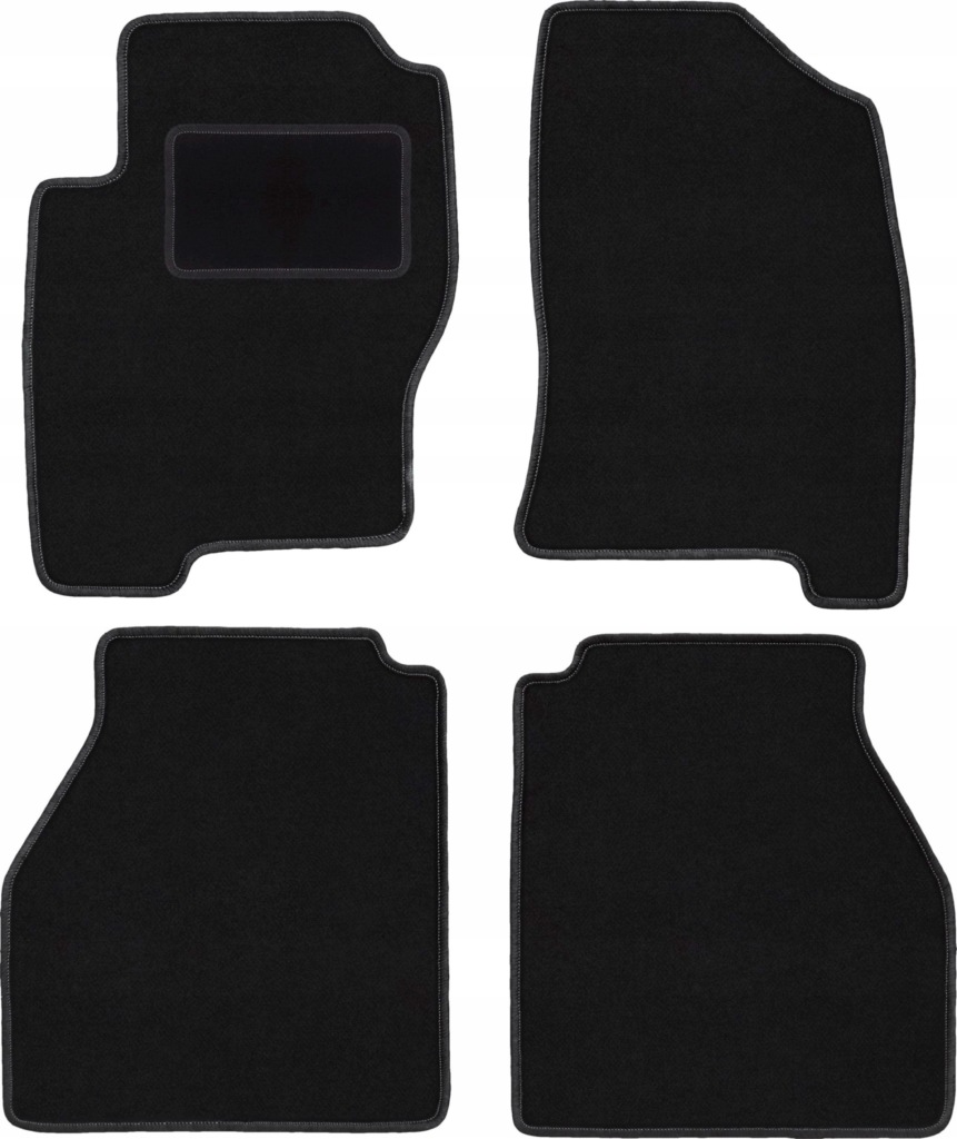 velurové autokoberce pro vůz Nissan Navara III D40 pickup (2005-2011)