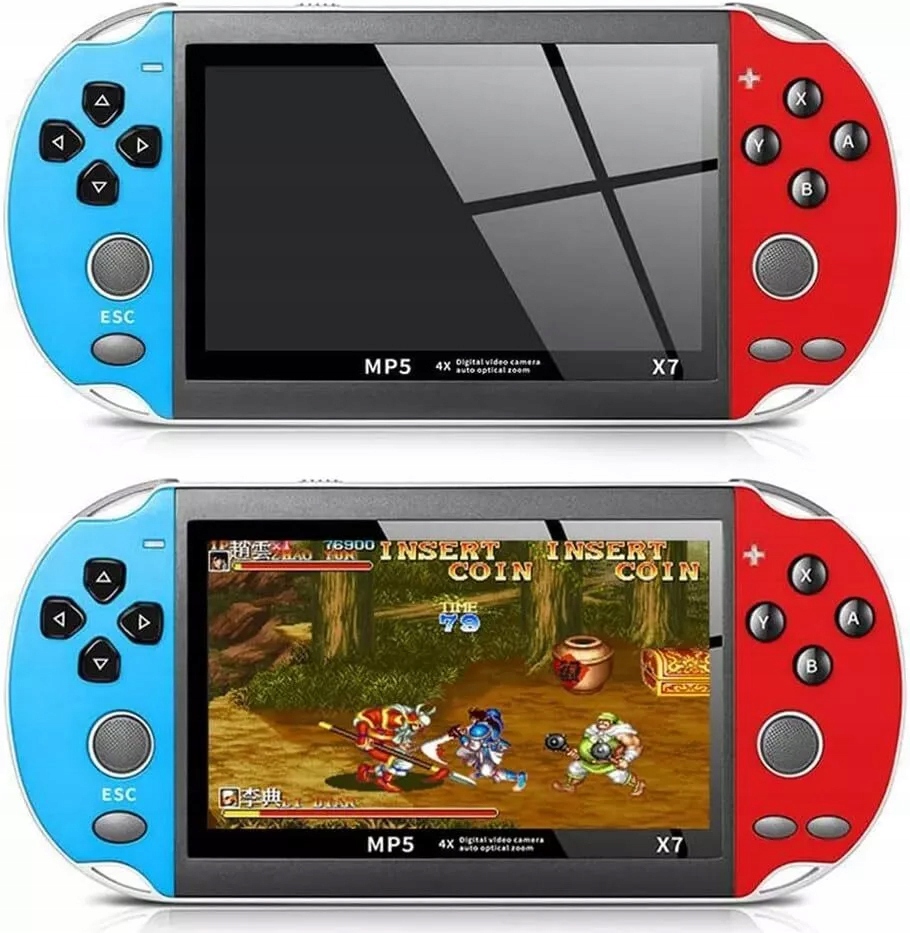 Přenosná konzola Přenosná konzole Psp s více než 10 000 nainstalovanými hrami