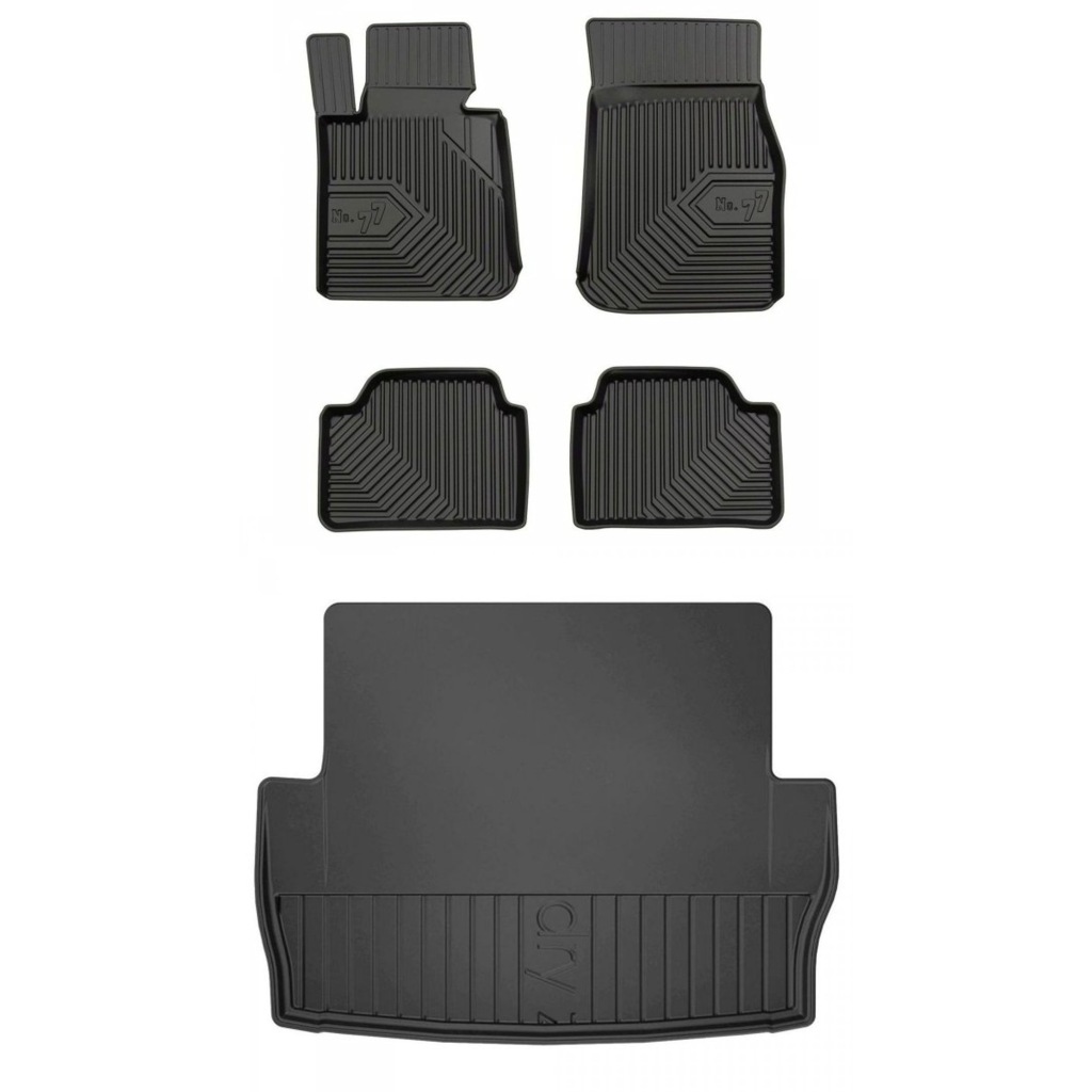 Gumová sada koberců a rohožek Bmw řady 1 F20 2011-2019 Hatchback, 5 dveří