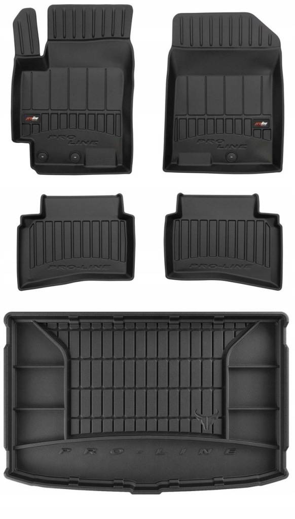 Set 3D gumové rohože Kia Stonic od roku 2017- g