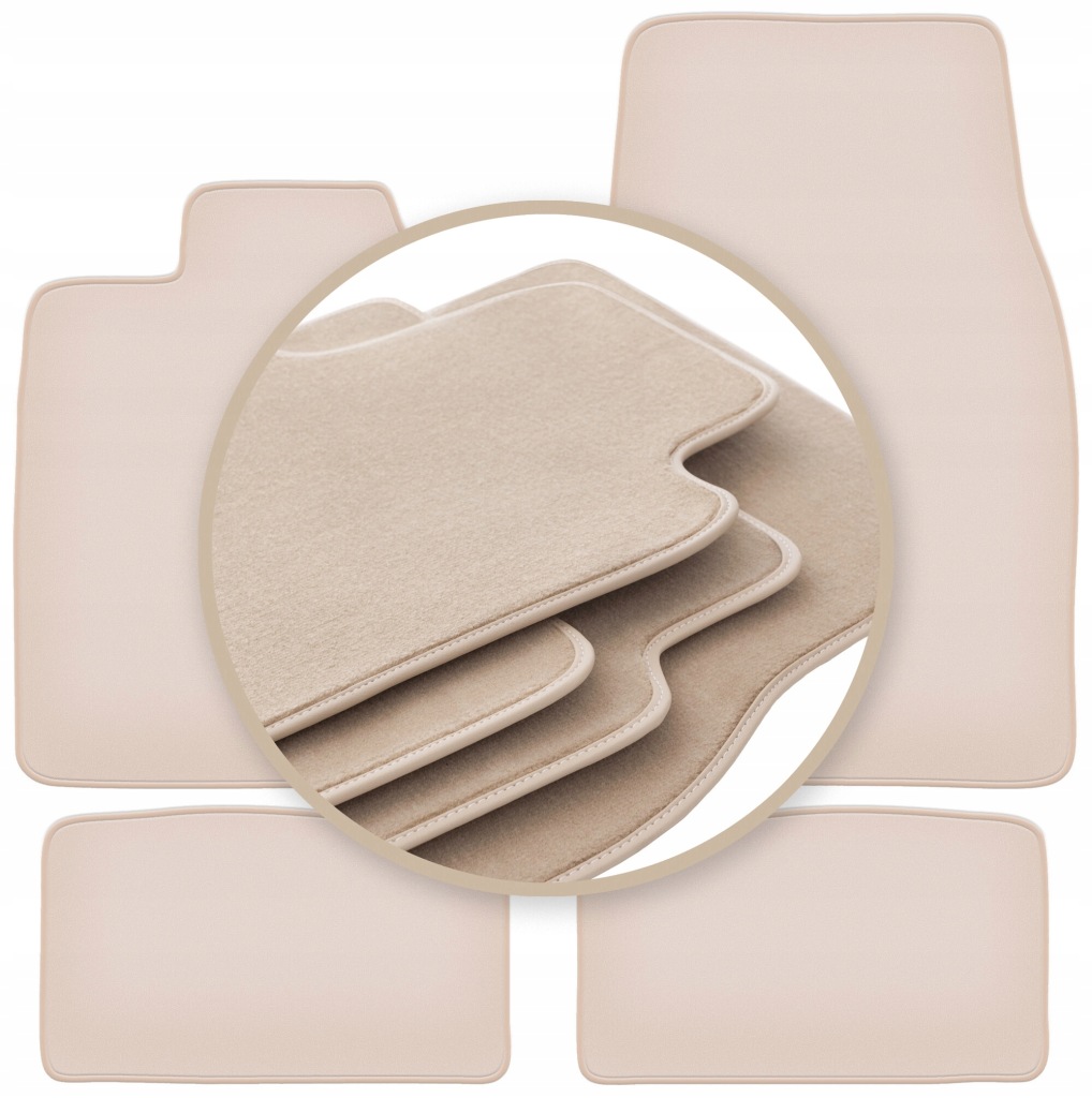 Velurové koberce 10 mm Premium pro: Audi e-Tron Gt sedan 2020-