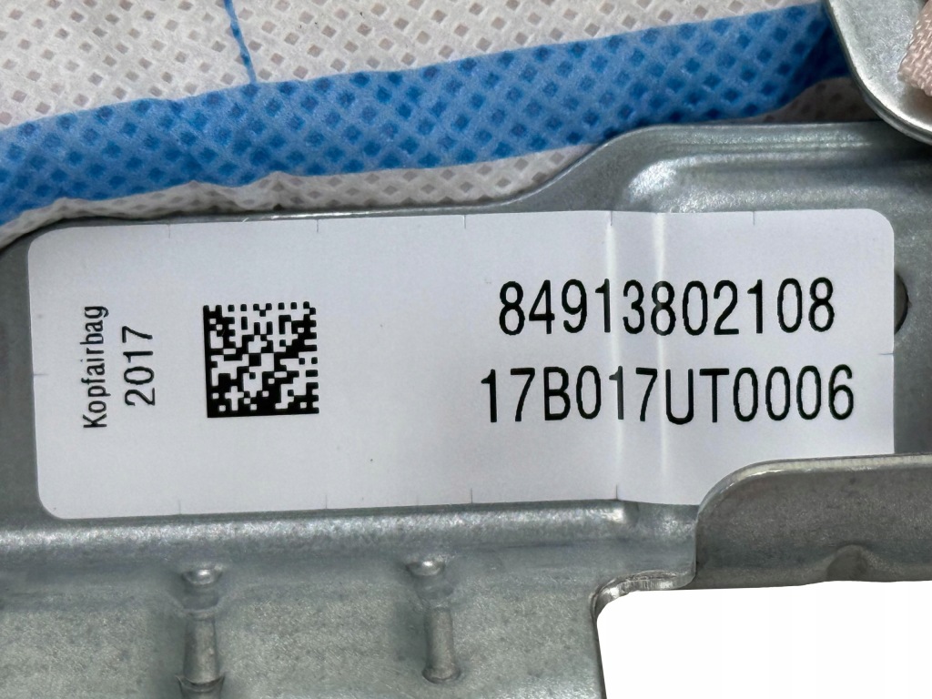 BMW 5 F07 F07 Lci Kurtyna Poduszka Powietrzna Lewa Airbag Nowa OE 9138021 — zdjęcie 5