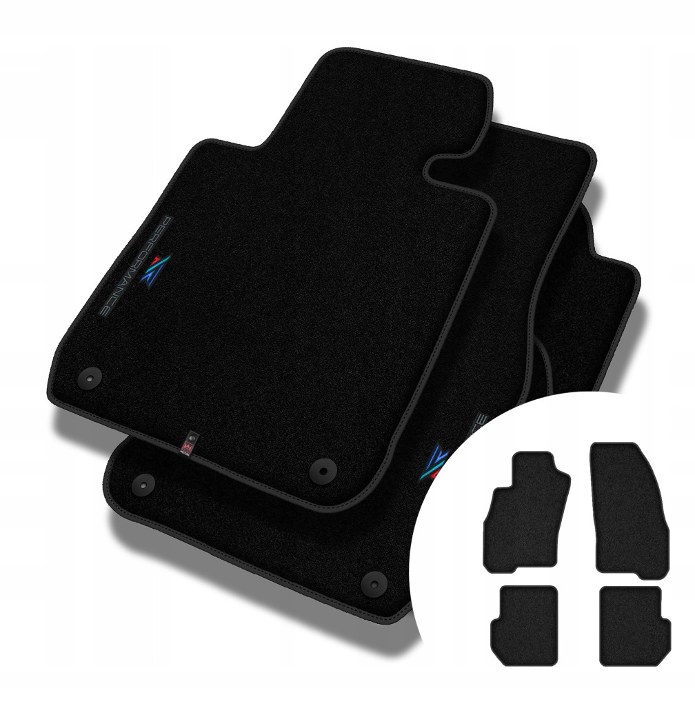 Velurové koberce Performance Premium pro Fiat Punto Evo 2009-2012