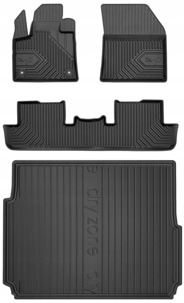 Set 77 Koberce a rohože Peugeot 3008 2 Hybrid od roku 2016
