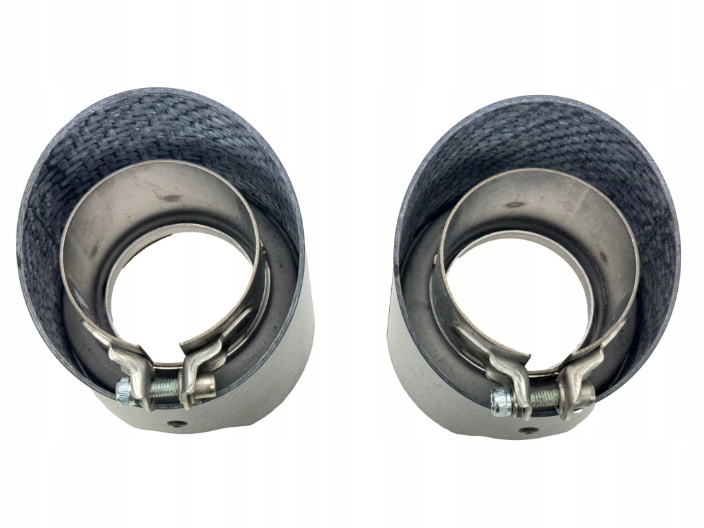 BMW F40 F44 F39 M-Performance Końcówki Wydechu Carbon Nowe OE 2467247 — zdjęcie 4