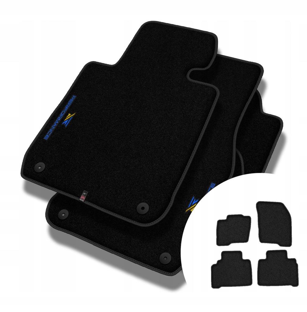 Velurové koberce Performance Premium pro Ford S-max II 2010-2019