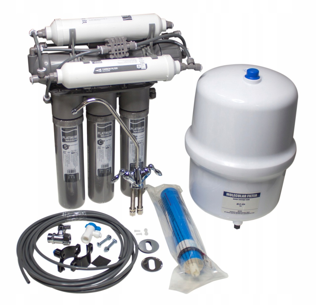 Platinum Wasser Moderní Filtr Na Vodu Osmoza RO6 Neo Slim Bpa Free