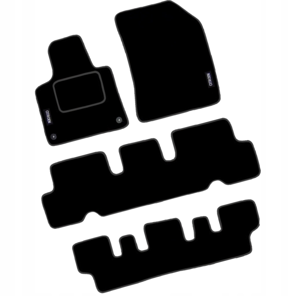 Citroen C4 Picasso II verze 7os. 13-18 Velurové koberce pro Auta Haft B