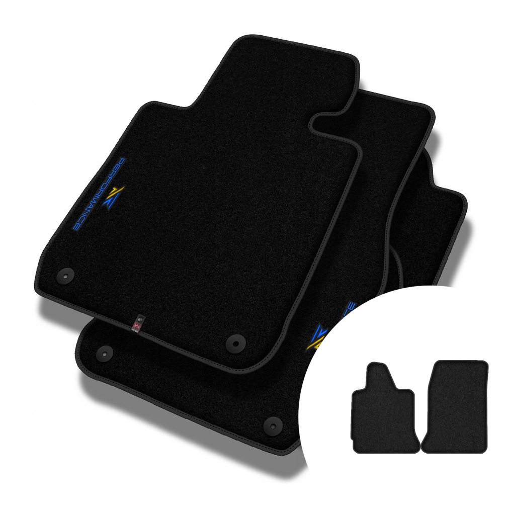 Velurové koberce Performance pro Chevrolet Corvette C7 2013-2019