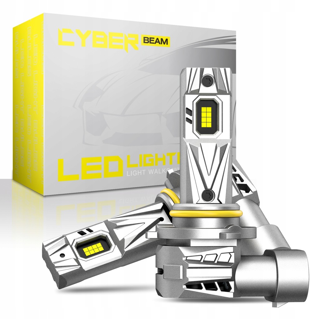 Led Žárovky Cyberbeam Retrify 9006 HB4 Ultra Výkon Csp Pro 1:1 Bez Adaptérů