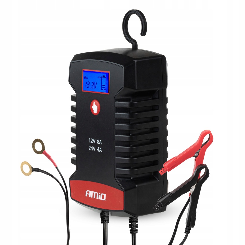 Digitální usměrňovač Agm Gel Std Lfp Max 8A 12V 24V Pro Hook AMIO-04533
