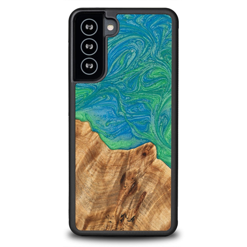 Pouzdro Bewood Unikátní pro Samsung Galaxy S21 Neony Tokio