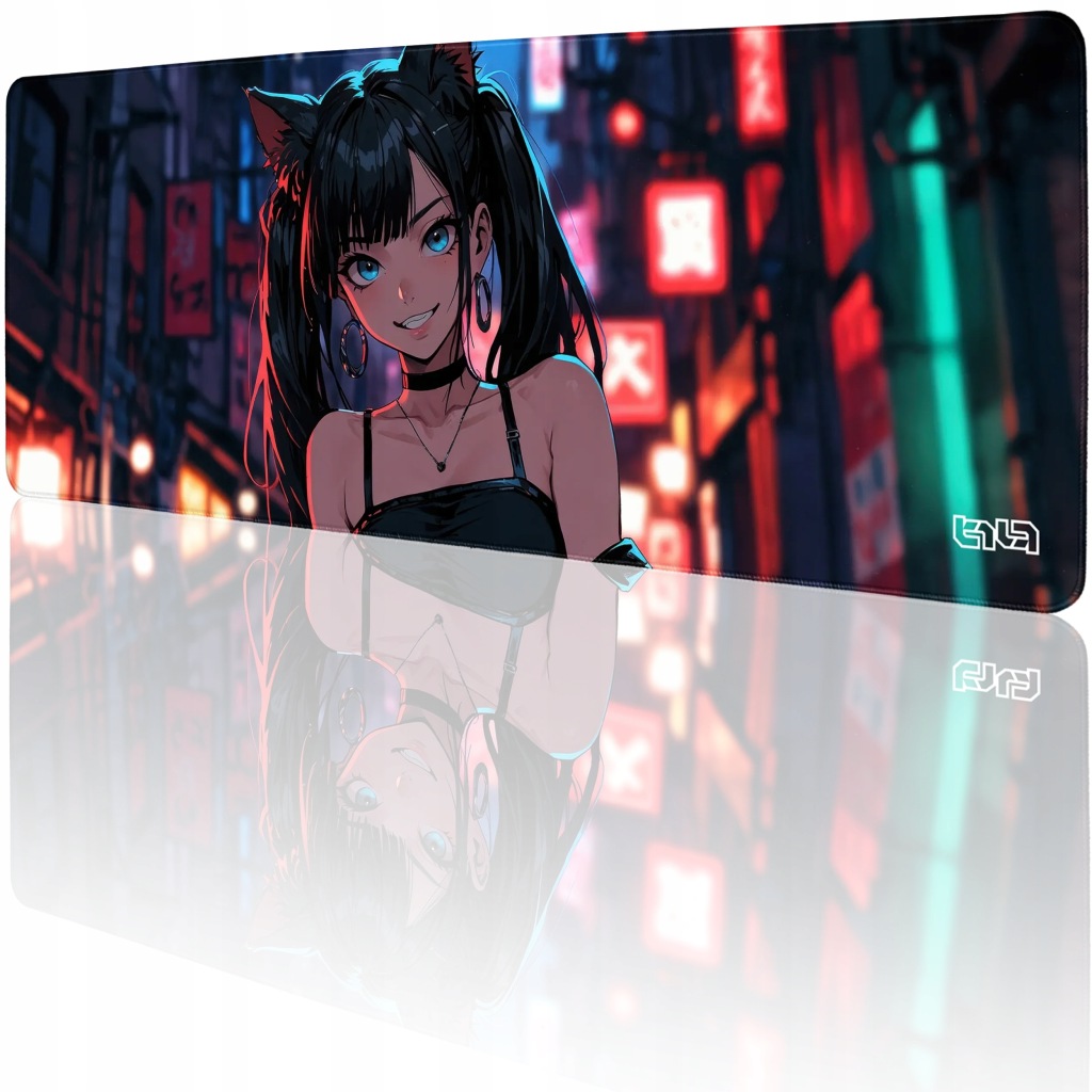 Podložka Pod Klávesnici Neko Yumi 80x30 Tilt Na stůl Odolná XL