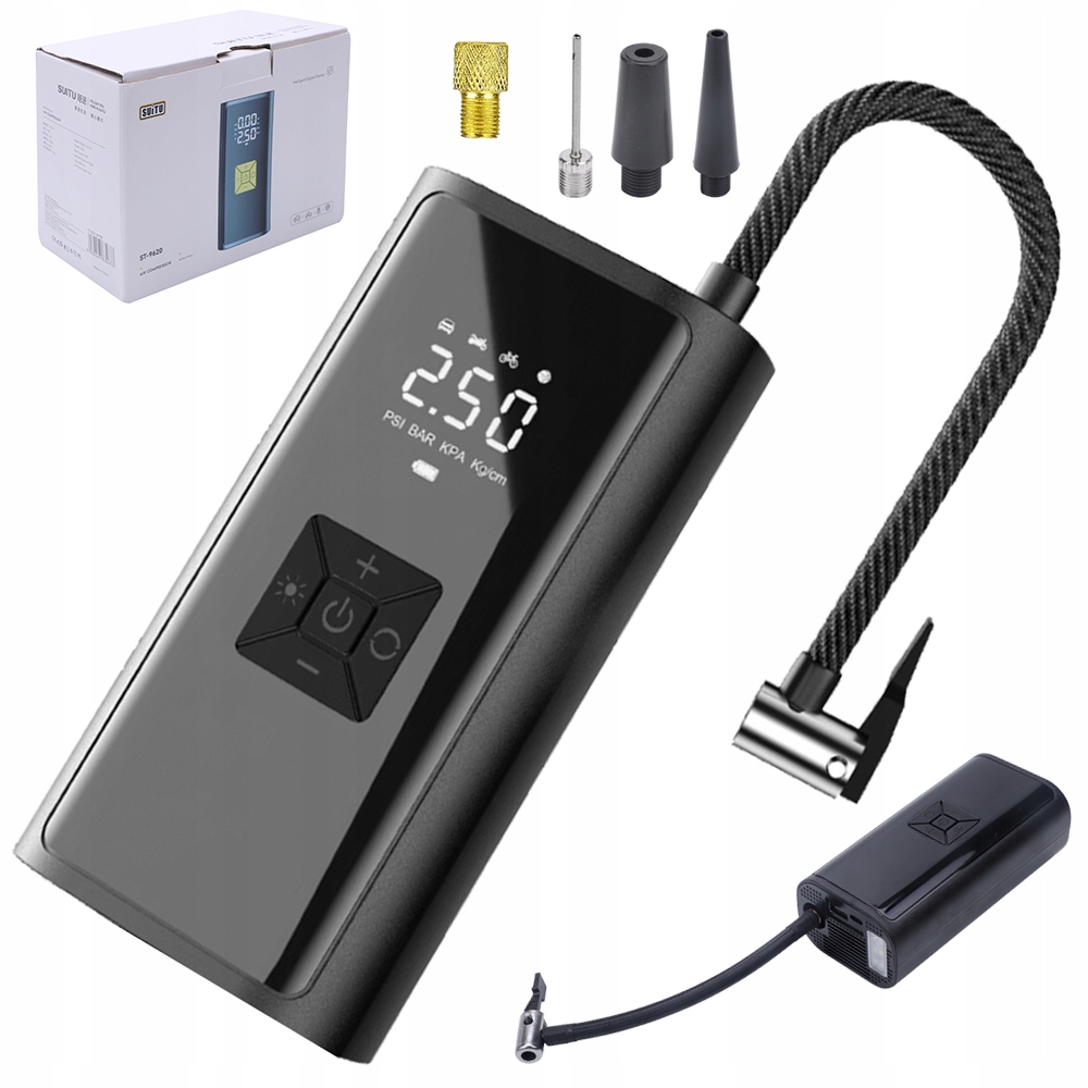 6000 mAh Přenosná Elektrická Pumpa Na Kolo