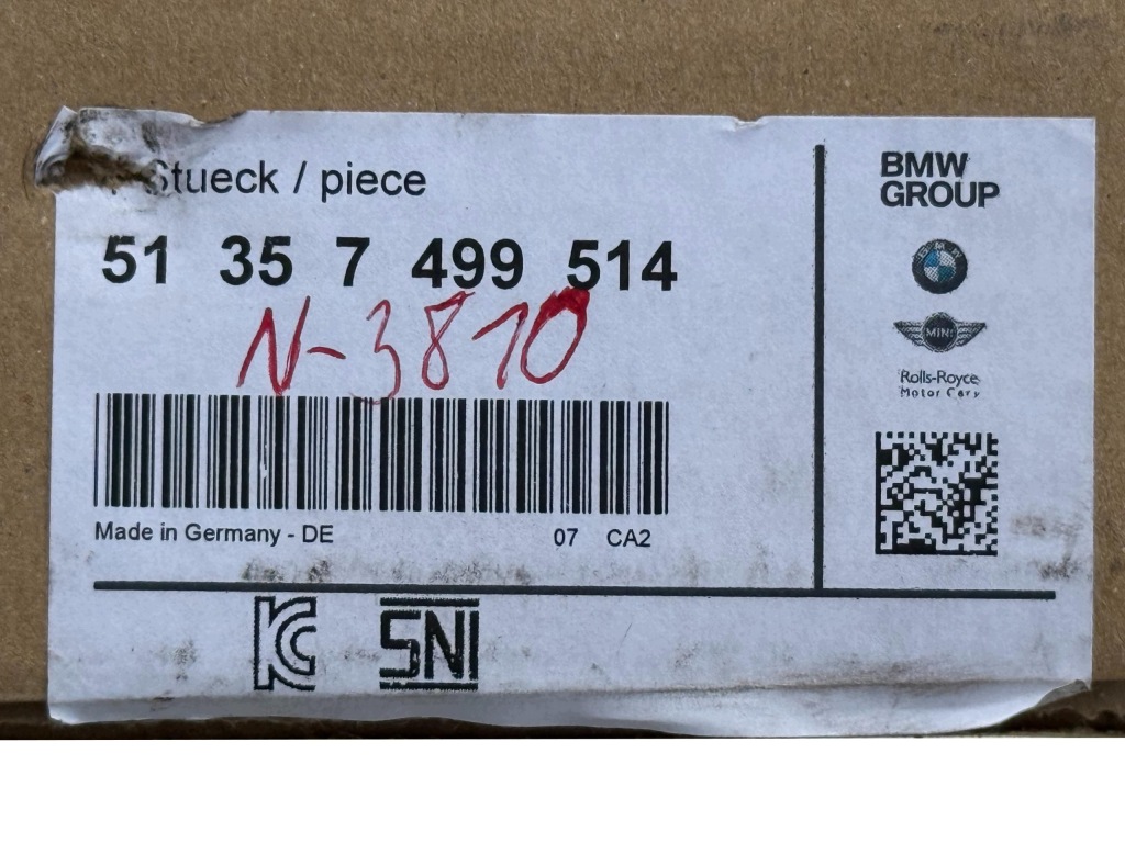 BMW 3 G21 M3 G81 Szyba Tylna Prawa Trójkąt SSG FUYAO Nowa OE 7499514 — zdjęcie 5
