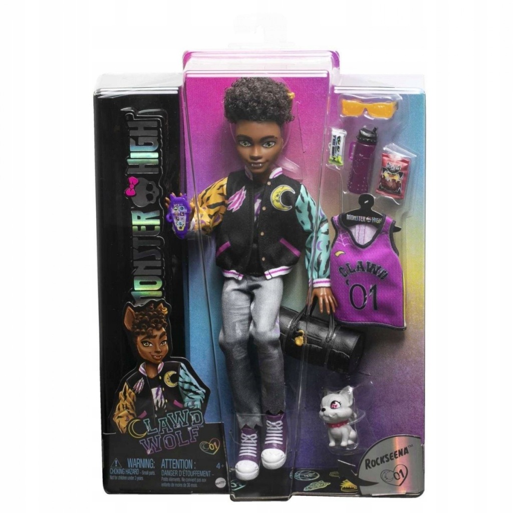 Panenka Monster High Clawd Wolf Panenky pro dívky Hračky Panenky Panenky