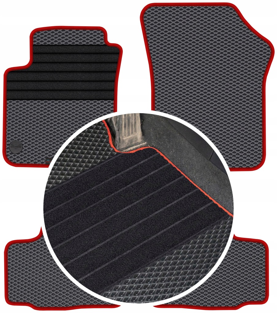 Seat Mii 2011-2019 Gumové autokoberce pro vůz Eva Eternity