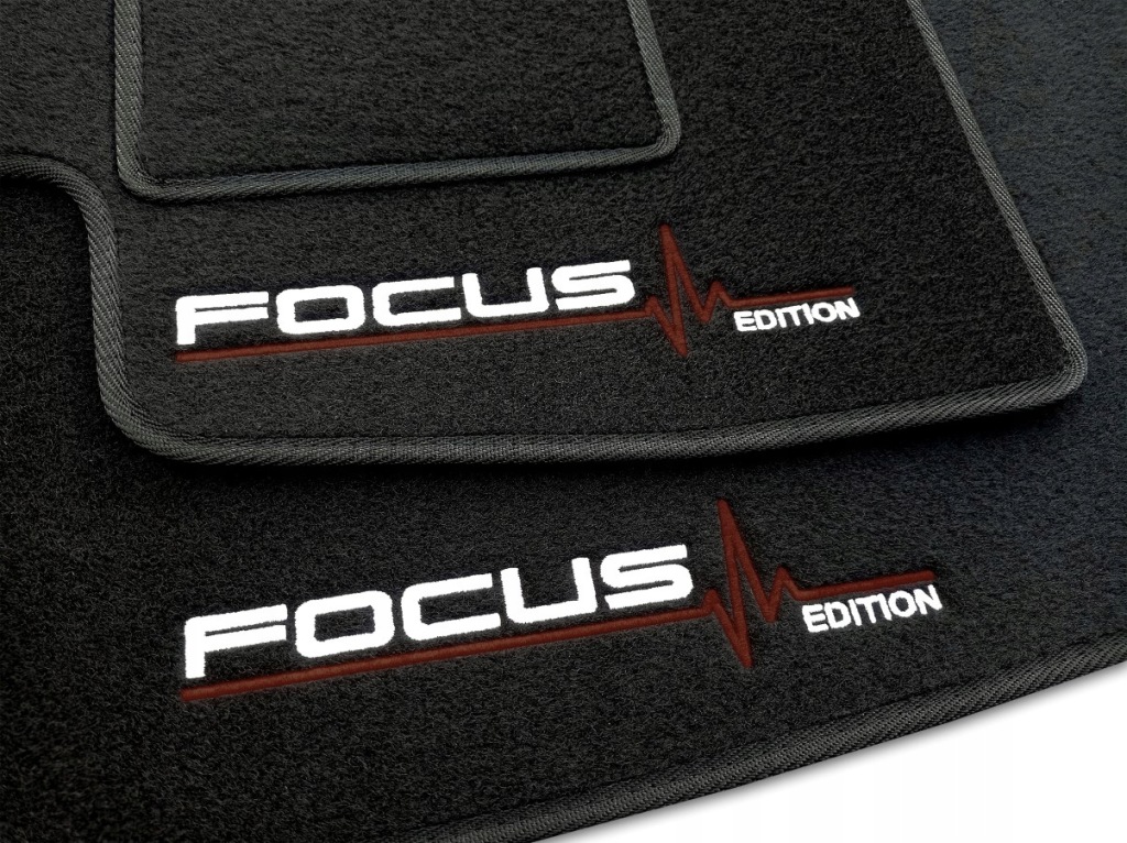 Velurové Koberce Ford Focus MK1 5d (1998-2004) 4x Focus Edition