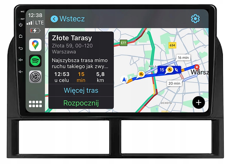 Jeep Grand Cherokee Wj 1999-2005 Android Carplay Rádio Navigace