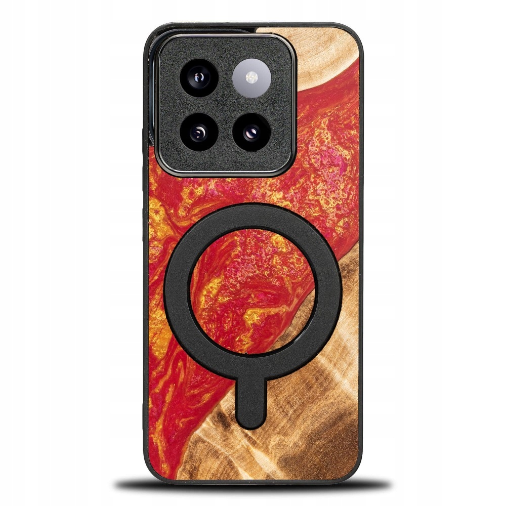 Pouzdro Bewood Unikátní pro Xiaomi 14T Pro Neons Paris s MagSafe