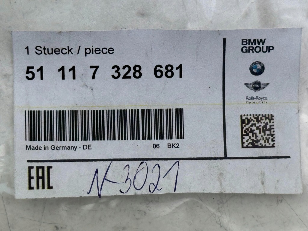 BMW F45 F46 Kratka Zderzaka Przednia Lewa Przód Nowa OE 7328681 — zdjęcie 5