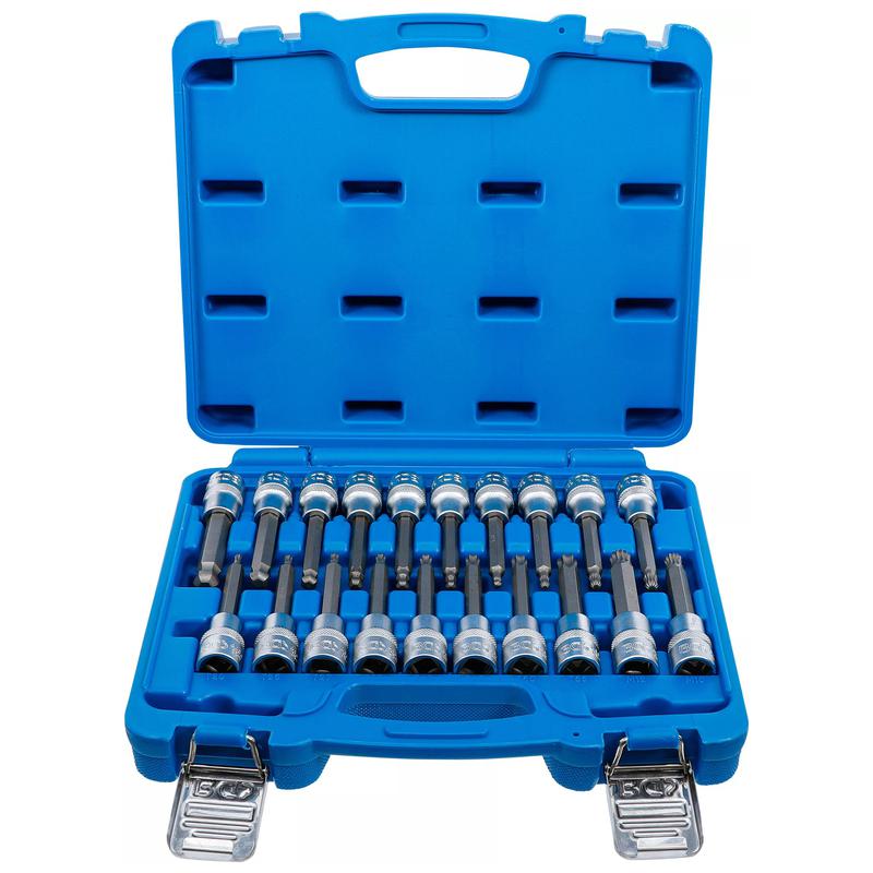20 nástavců s bitem, šestihranný profil T Torx 12,5 mm 1/2" Bgs 5170