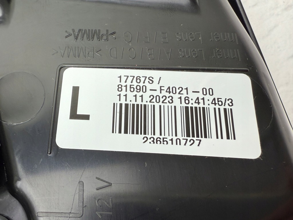 Toyota C-HR Lampa Lewa Tył w Klapę Led 16-19 Nowa Oryginał 81590-F4021 — zdjęcie 5