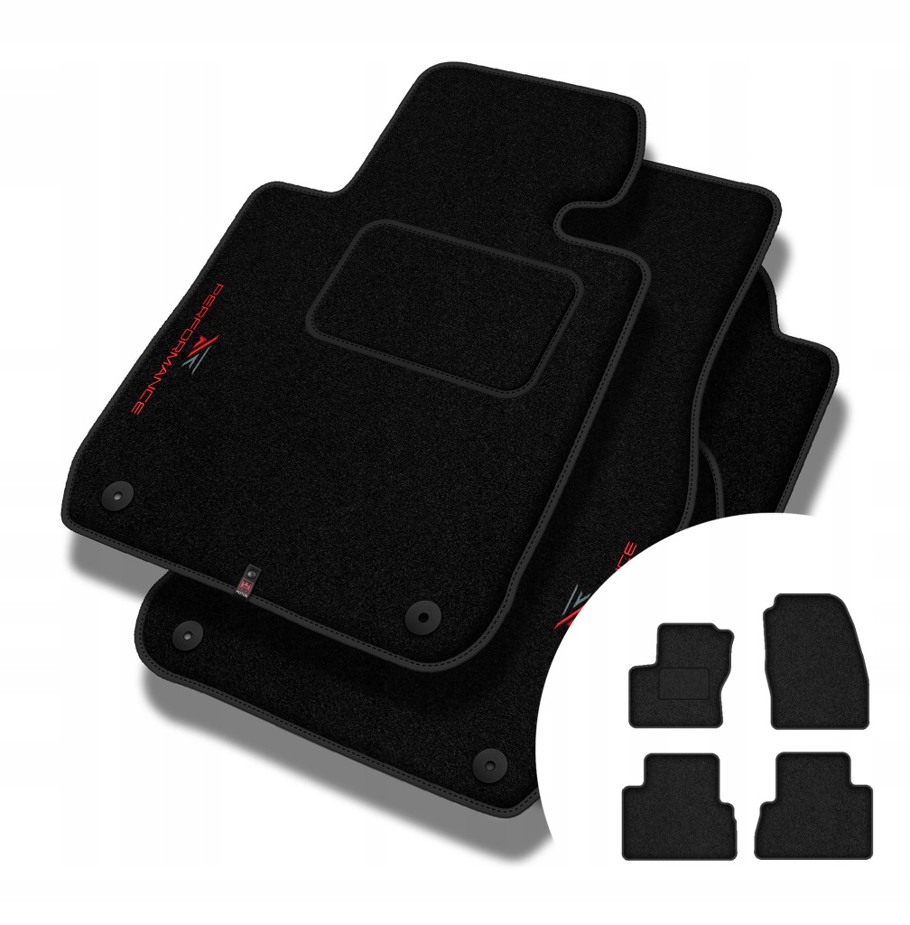 Velurové koberce Performance pro Ford C-Max II 2012-2015