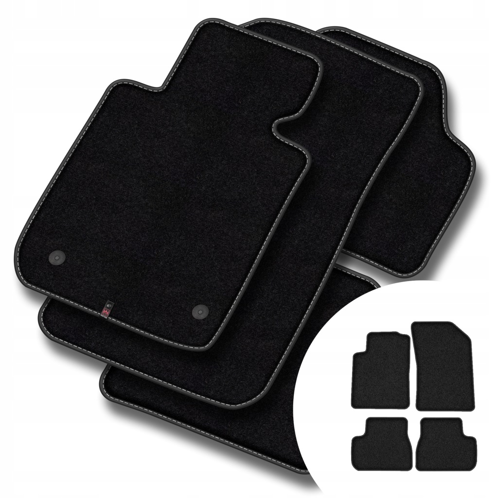Velurové koberce Premium pro Citroen DS3 2010-2016