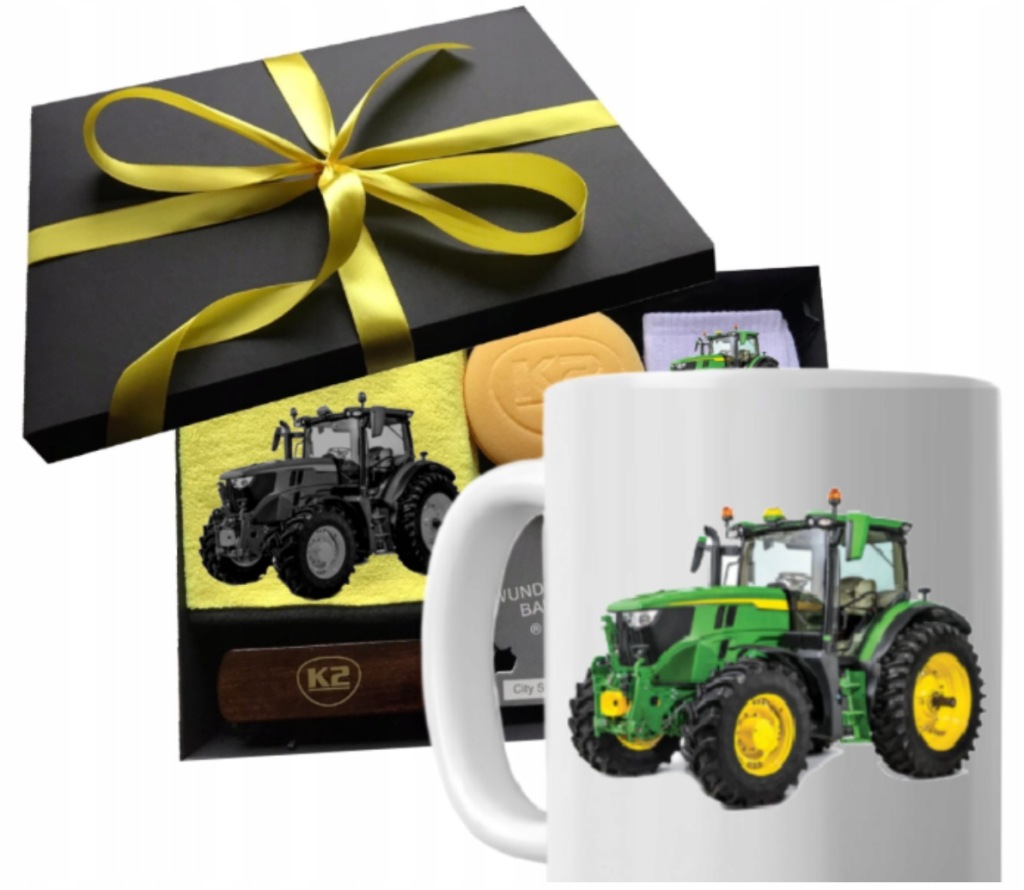 Sada dárek moto hrnečků pro kluka otce pro farmáře řidiče John Deer