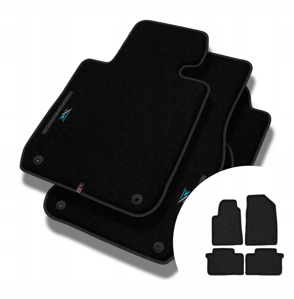 Velurové koberce Performance Premium pro Citroen C6 I 2005-2012