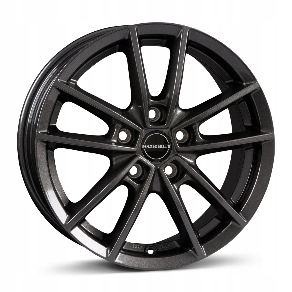 Nové německé hliníkové ráfky Borbet W 16x6,5 5x112 ET44 66,5 Mag