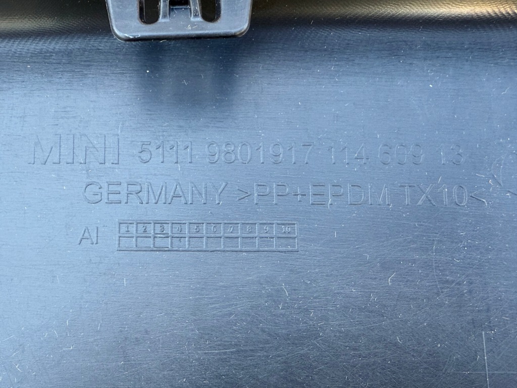 MINI R60 R61 Tylna Dokładka Spoiler Zderzaka Środkowa OE 51119801917 — zdjęcie 4