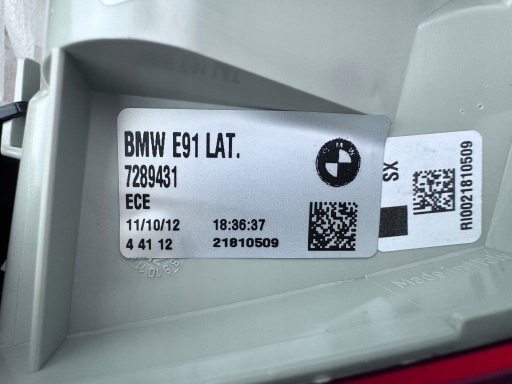 Bmw 3 E91 Lci Lift Kombi Lampa Tylna Lewa Tył Nowa 7289431 Oryginał — zdjęcie 7