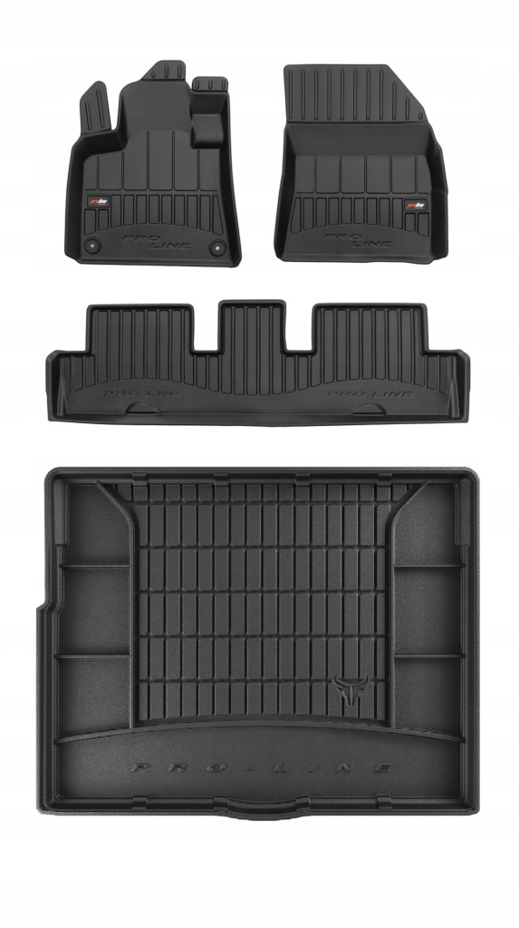 3D Set Koberce a rohože Citroen C4 Picasso 2 2013-2019