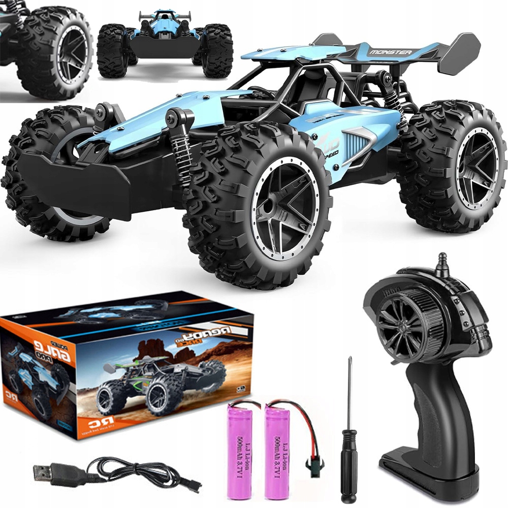 Velké Auto Na Dálkové Ovládání Ovládané 2.4 Ghz 40 M 20 Km/h Pilot 1:18