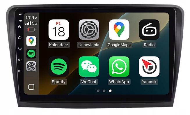 Škoda Superb 2 Nejnovější Android Carplay Rádio Navigace