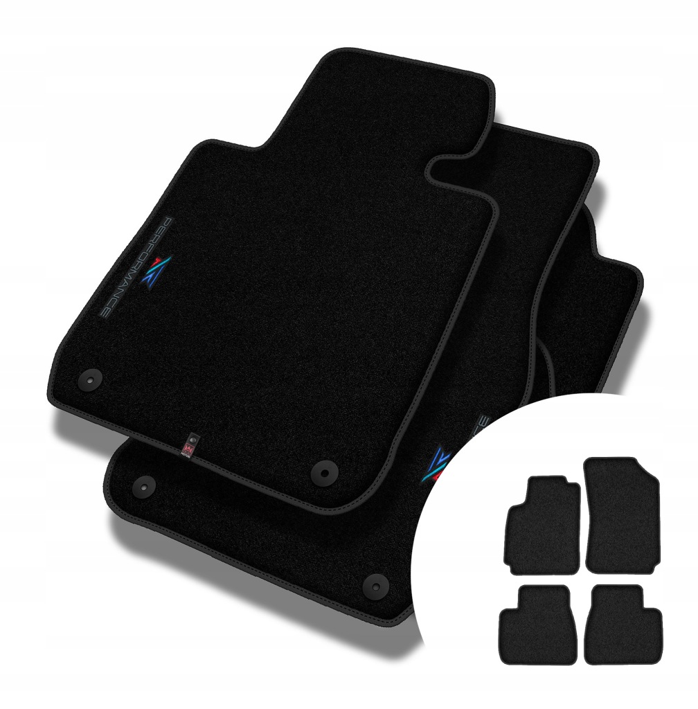 Velurové koberce Performance pro Citroen C4 Cactus 2014-2020