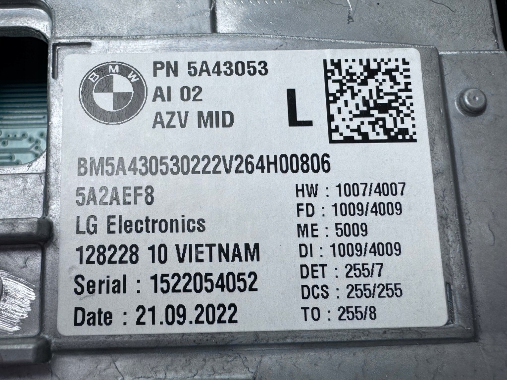 Bmw X1 U11 2 U06 Wyświetlacz Monitor 5A2AEF8 — zdjęcie 4