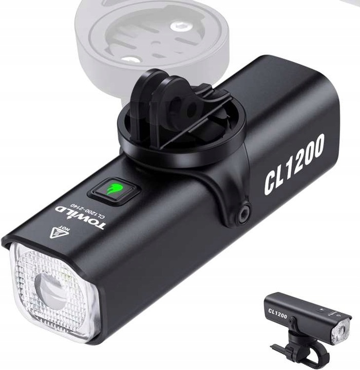 Přední světlo Towild CL 1200 lumenů, powerbanka